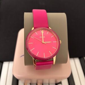 Fossil Women’s Pink Watch – New With Tags